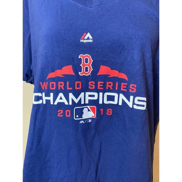 Boston Red Sox World Series 2018 T Shirt Women's Size 2xl Short Sleeve - Picture 2 of 4
